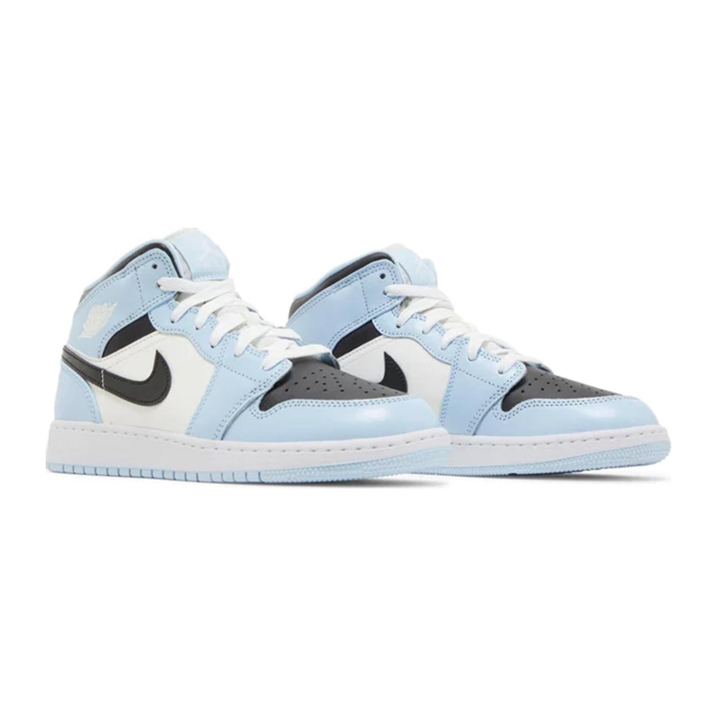 Air Jordan 1 Mid (GS), Ice Blue