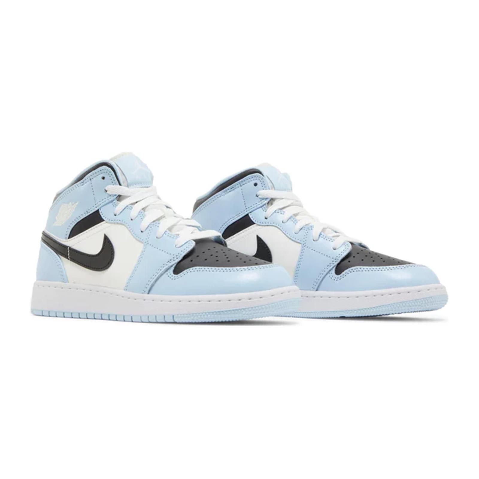 Air Jordan 1 Mid (GS), Ice Blue