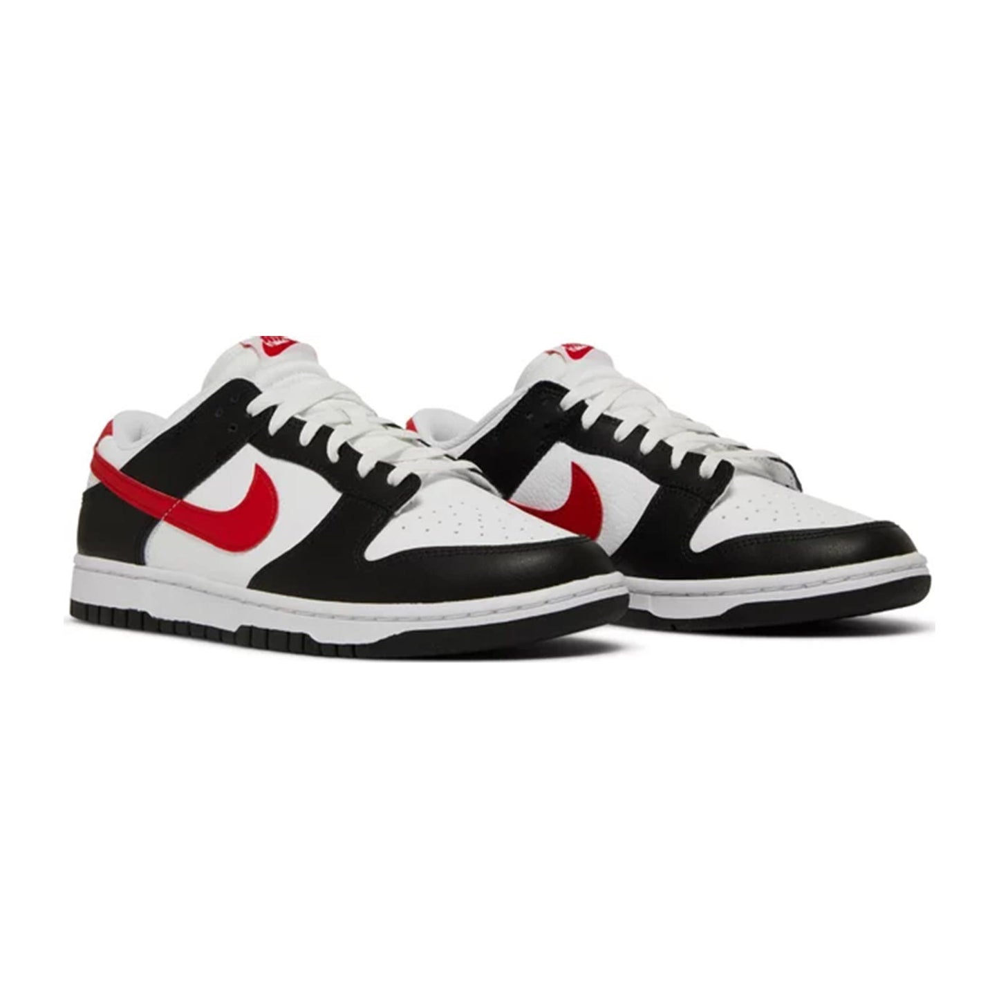 Nike Dunk Low, White Black Red