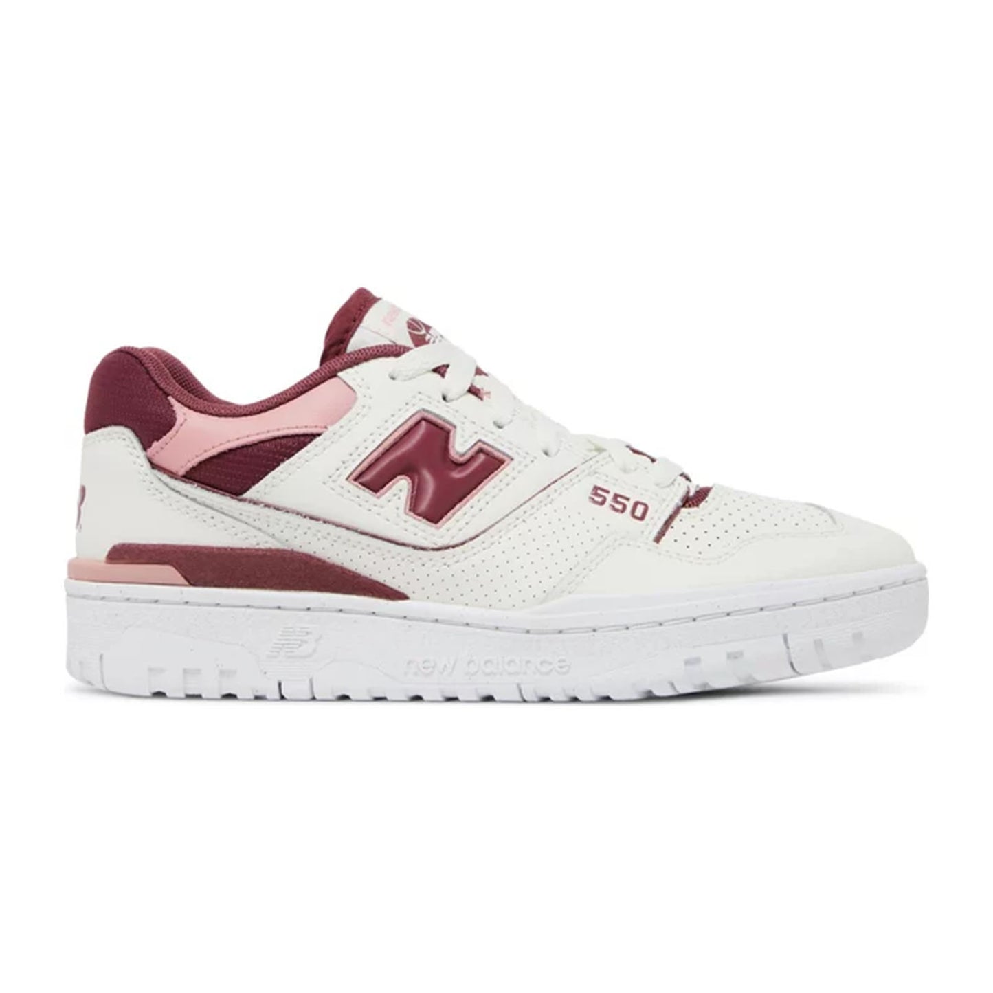 Women's New Balance 550 , Washed Burgundy
