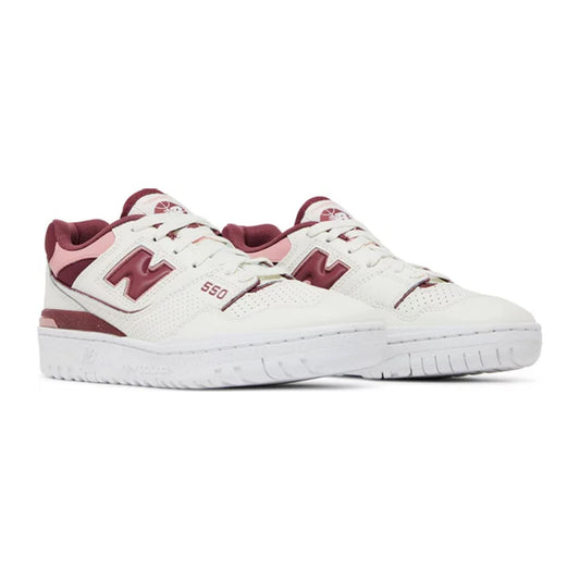 Women's New Balance 550 , Washed Burgundy