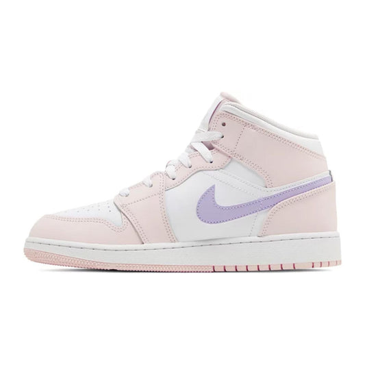 Air Jordan 1 Mid (GS), Pink Wash hover image