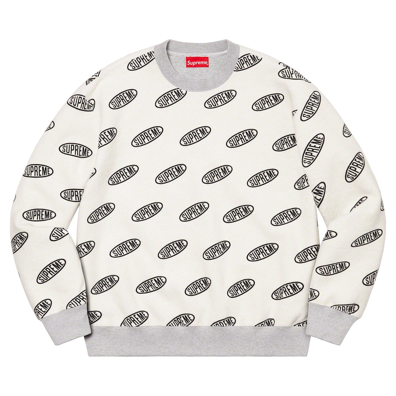 トップス Supreme Liner Crewneck Heather Grey Supreme Liner Crewneck Heather Grey | eBay