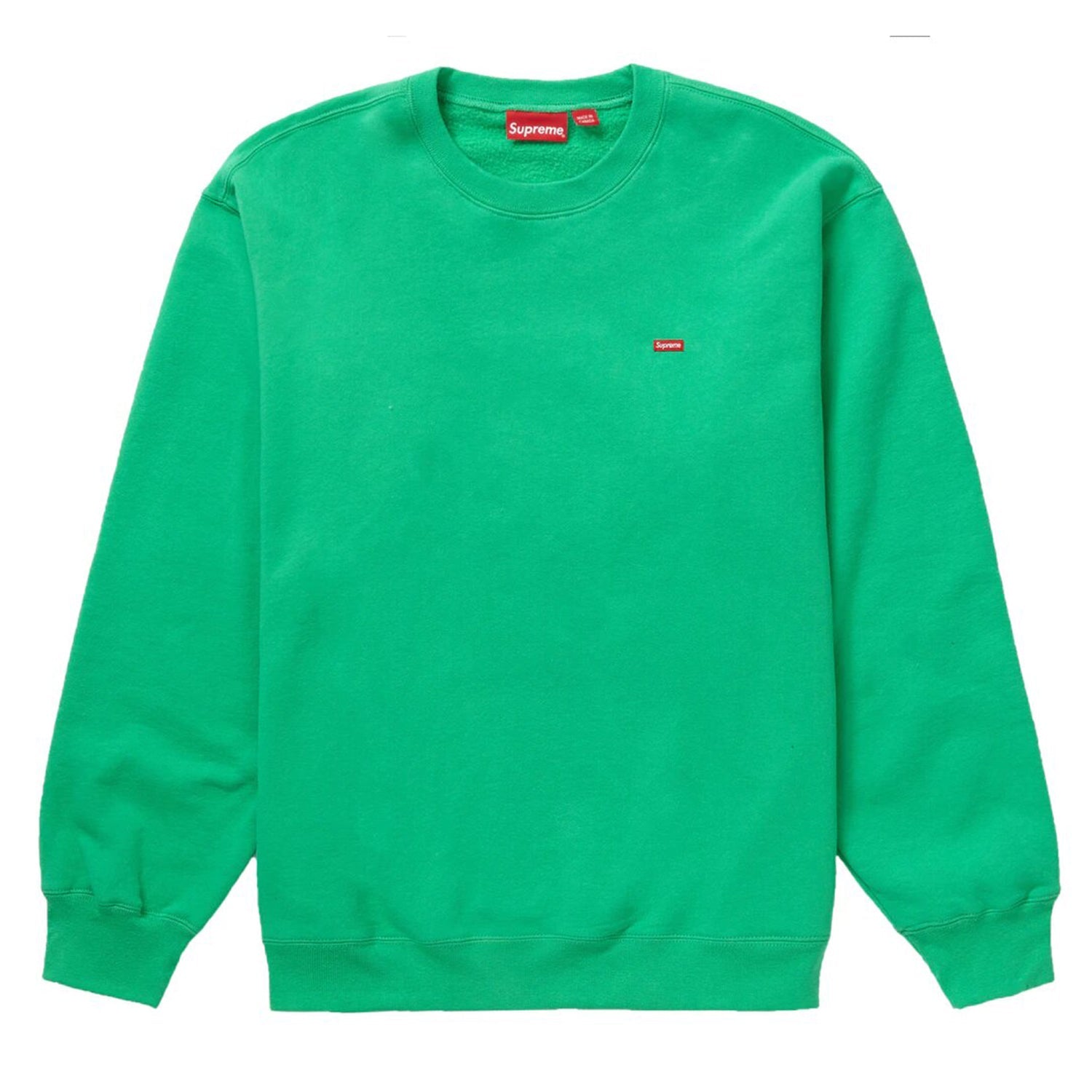 Supreme Small Box Crewneck Green – Impossible Kicks