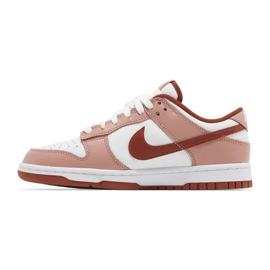 Women's Nike Dunk Low, Red Stardust
