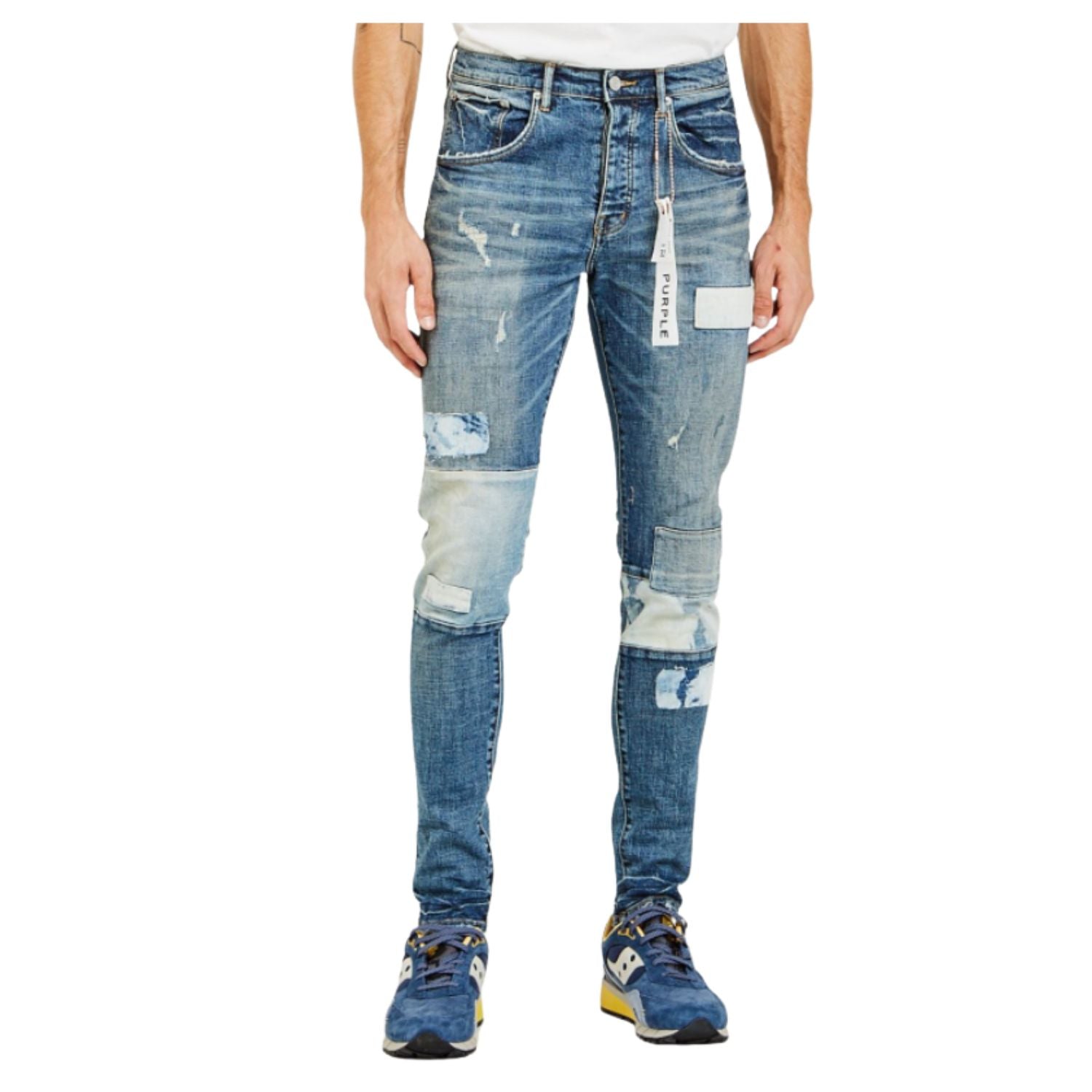 Purple Brand P002 MID RISE discount SLIM jeans