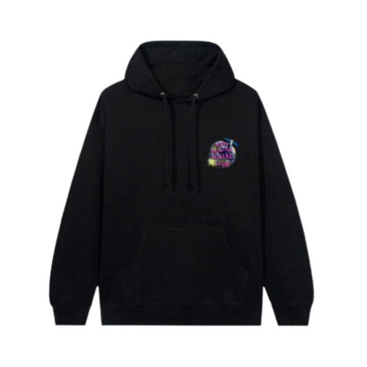 Anti Social Social Club Worldwide Hoodie Black hover image