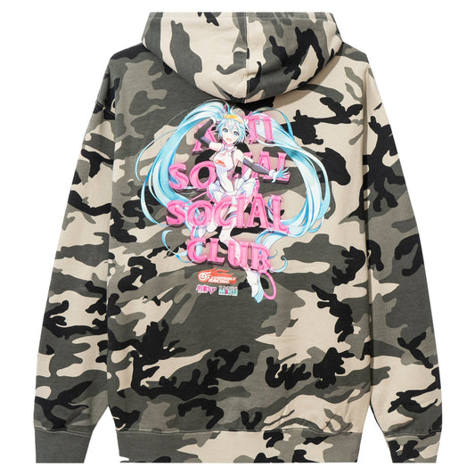 Anti Social Social Club x Good Smile Racing Hatsune Miku HoodieCamo hover image