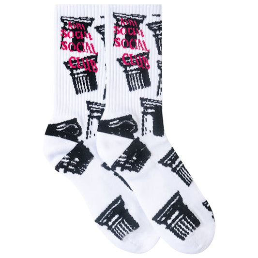 Anti Social Social Club Collapse Socks White hover image