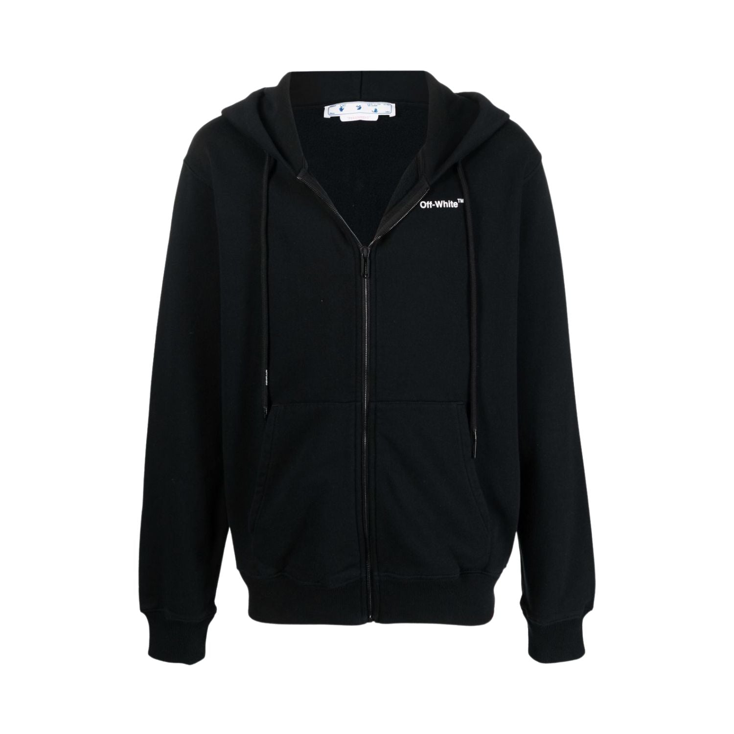 【Off White】CARAVAG ARROW SLIM ZIP HOODIE ★関税送料込み Off-white Caravag Arrow Slim Zip Hoodie Mens Style