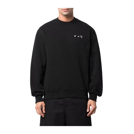 Off-white Caravag Paint Slim Crewneck Mens Style : Omba057c99fle00 hover image