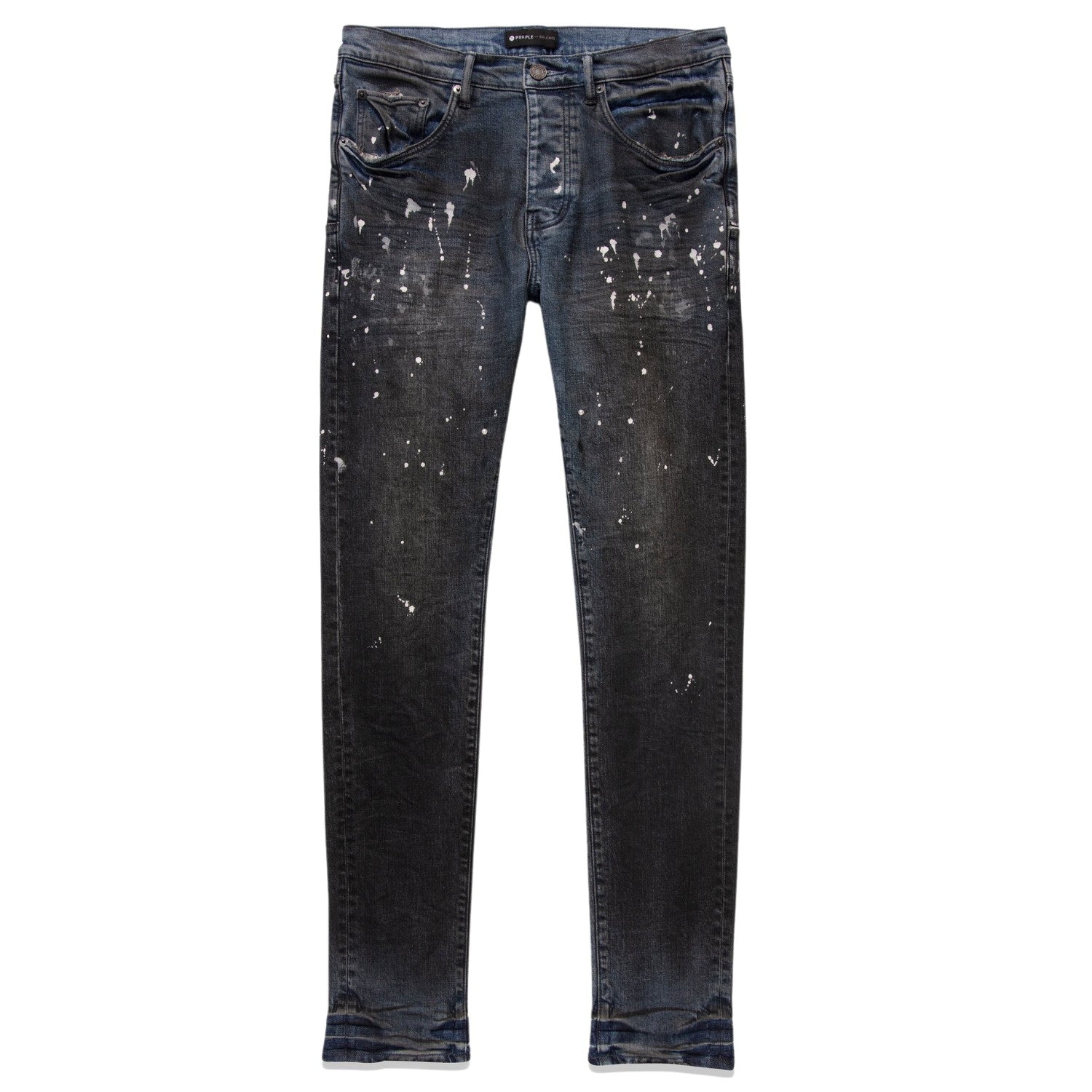 Purple-brand Painters Waxed Jeans Mens Style P001-pwin123