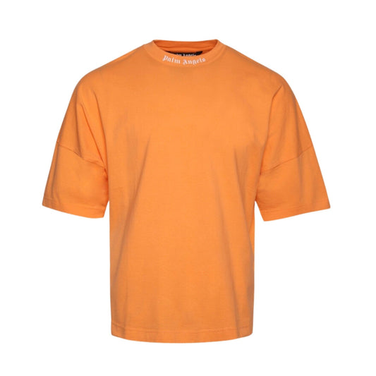 Palm Angels Classics Logo Over Tee Mens Style : Pmaa002c99jer00
