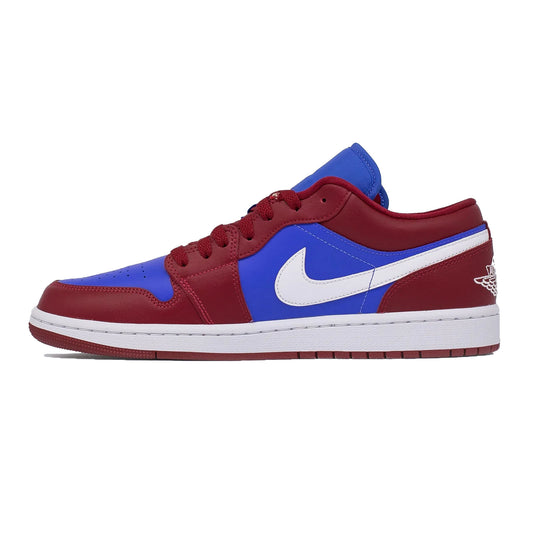 Women's Air Jordan 1 Low, Deep Red Blue hover image