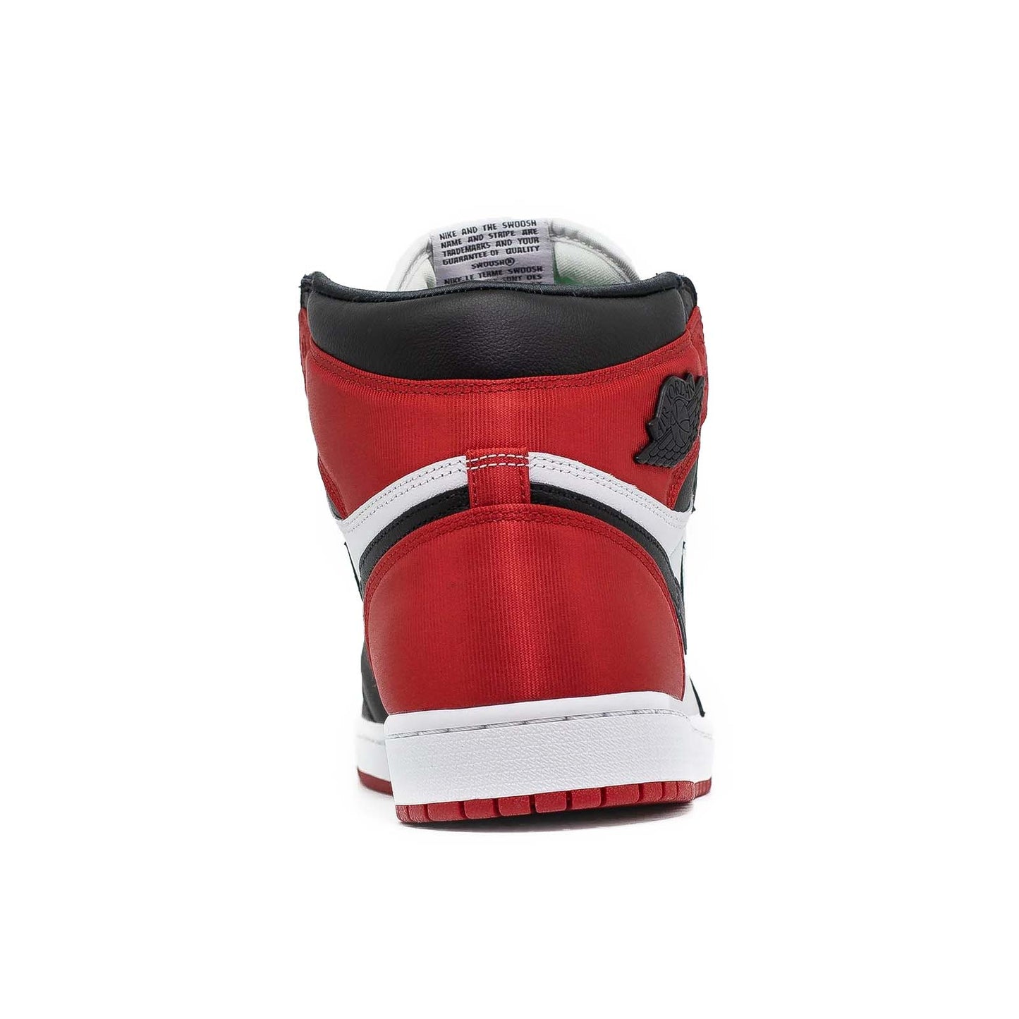 Women's Air Jordan 1 High, Satin Black Toe