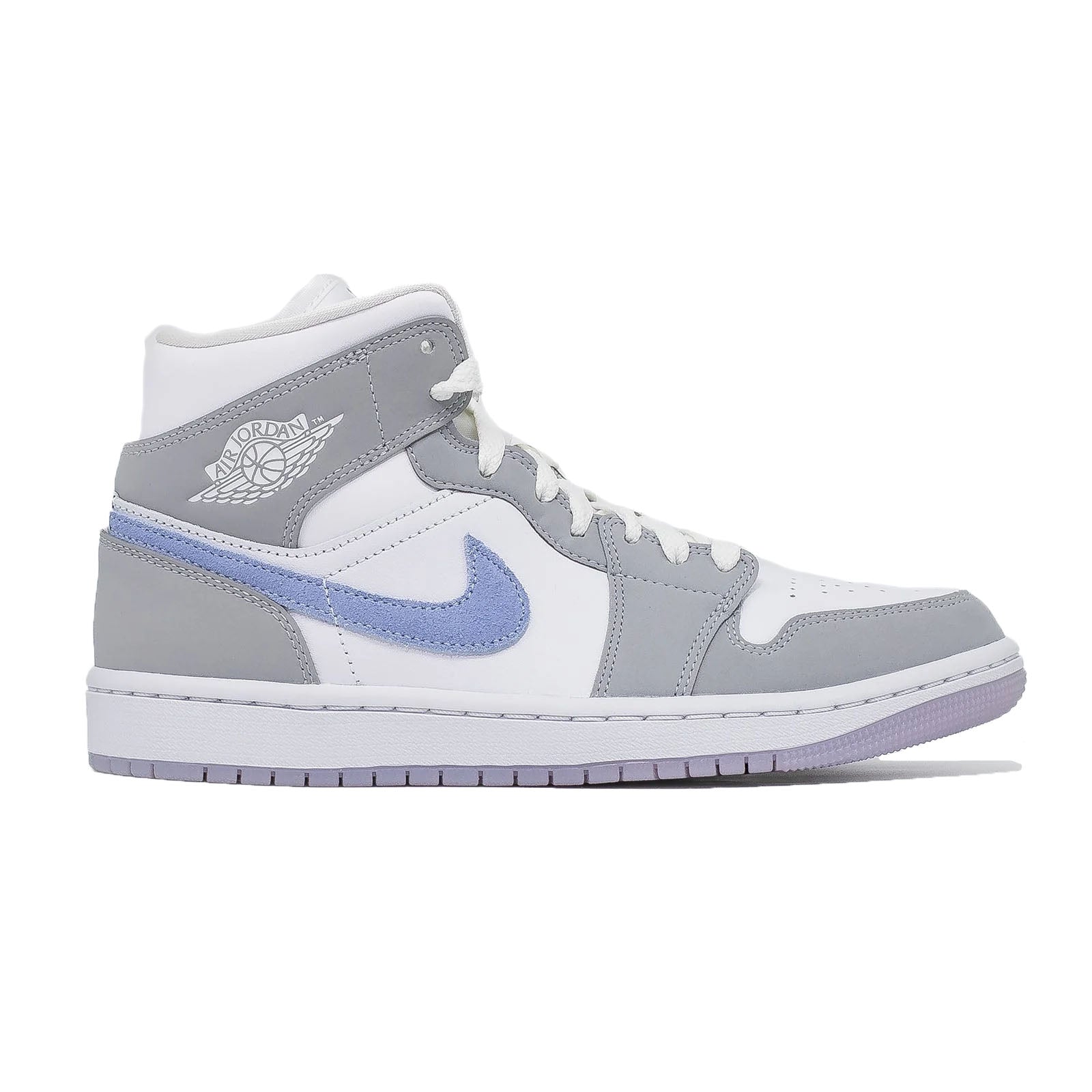 Air Jordan 1 Mid GS-Wolf Grey/Pink Size 4Y hot