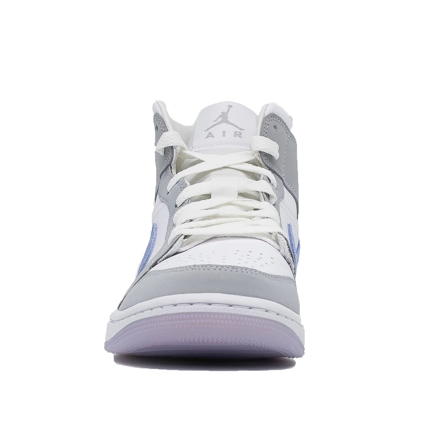 Women's Air Jordan 1 Mid, Wolf Grey Aluminum