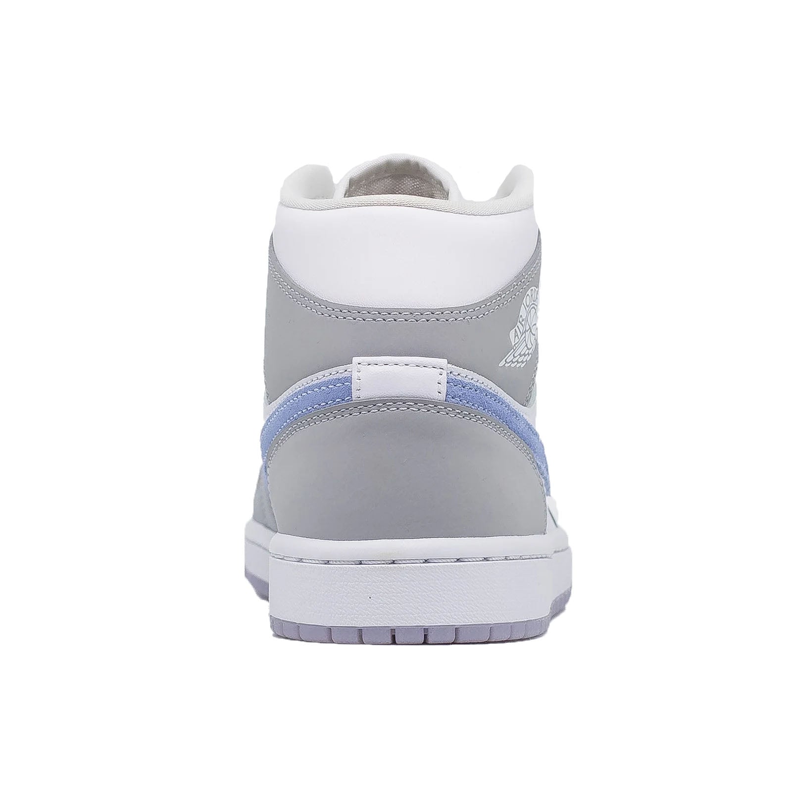 Women's Air Jordan 1 Mid, Wolf Grey Aluminum