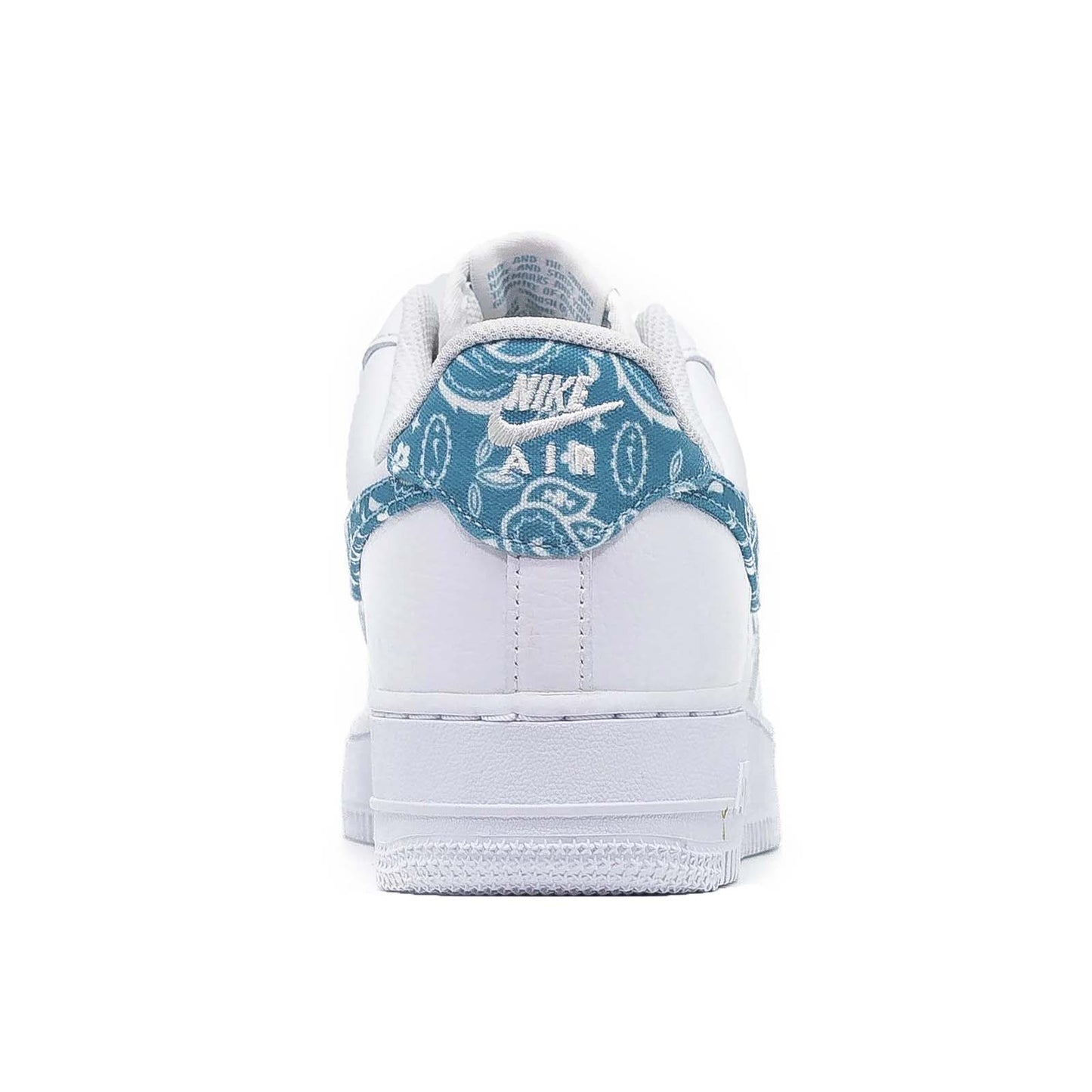 Women's Nike Air Force 1 Low, '07 Essentials Blue Paisley
