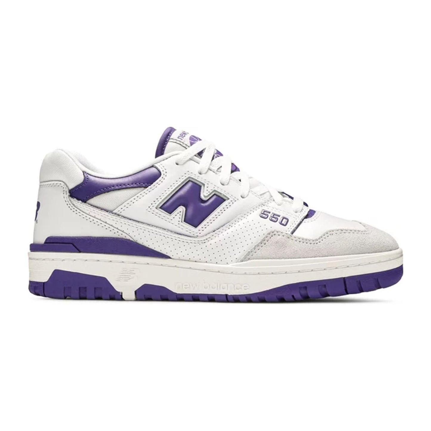 New Balance 550, White Purple