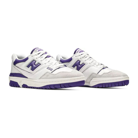 New Balance 550, White Purple