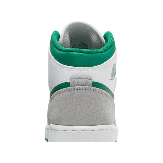 Air Jordan 1 Mid (GS), Grey Pine Green hover image