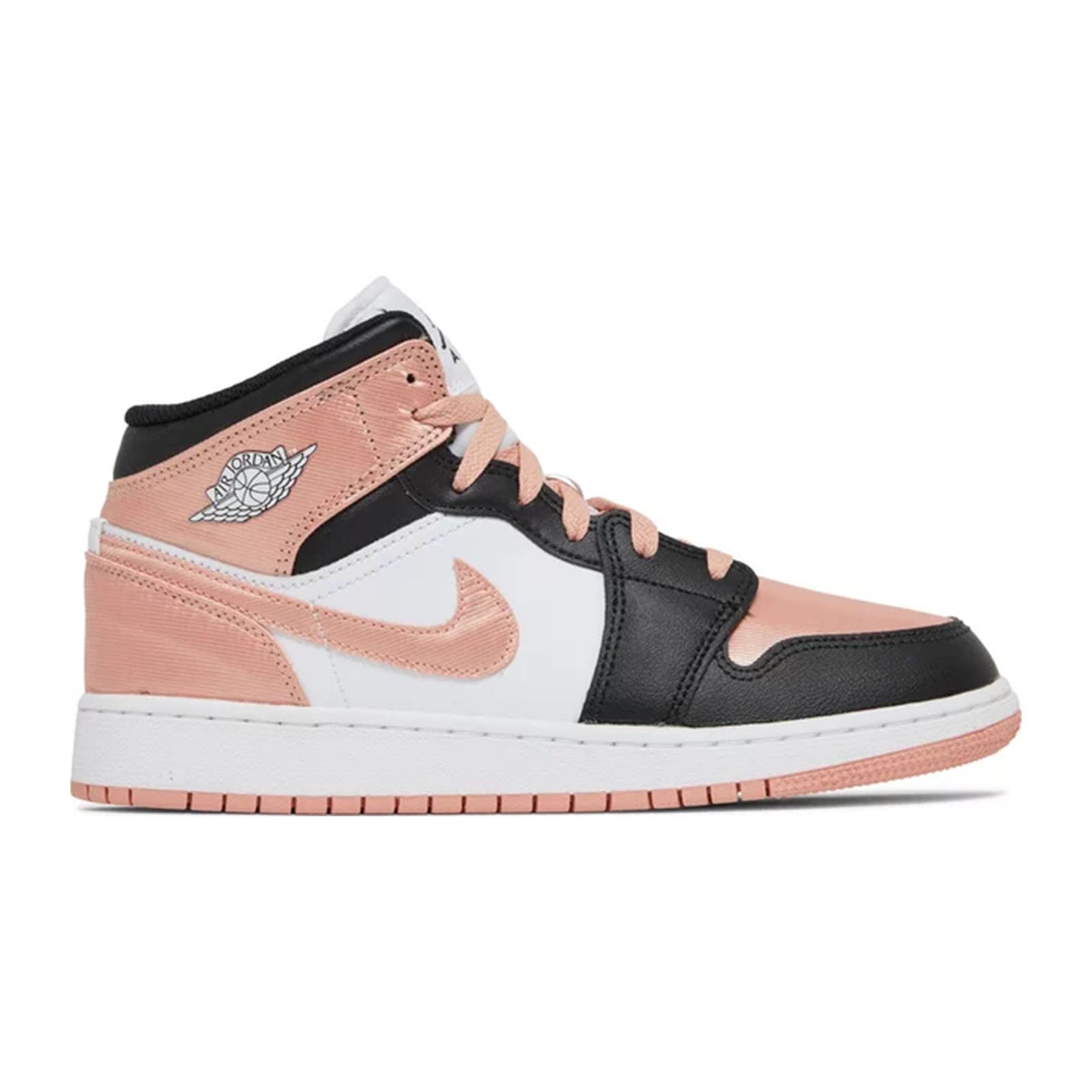 Air Jordan 1 Mid (GS), White Light Madder Root – Impossible Kicks