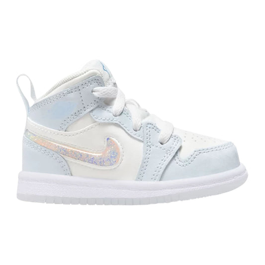 Air Jordan 1 Mid (TD), Glitter Swoosh