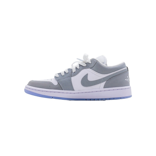 Women's Air Jordan 1 Low, White Wolf Grey hover image