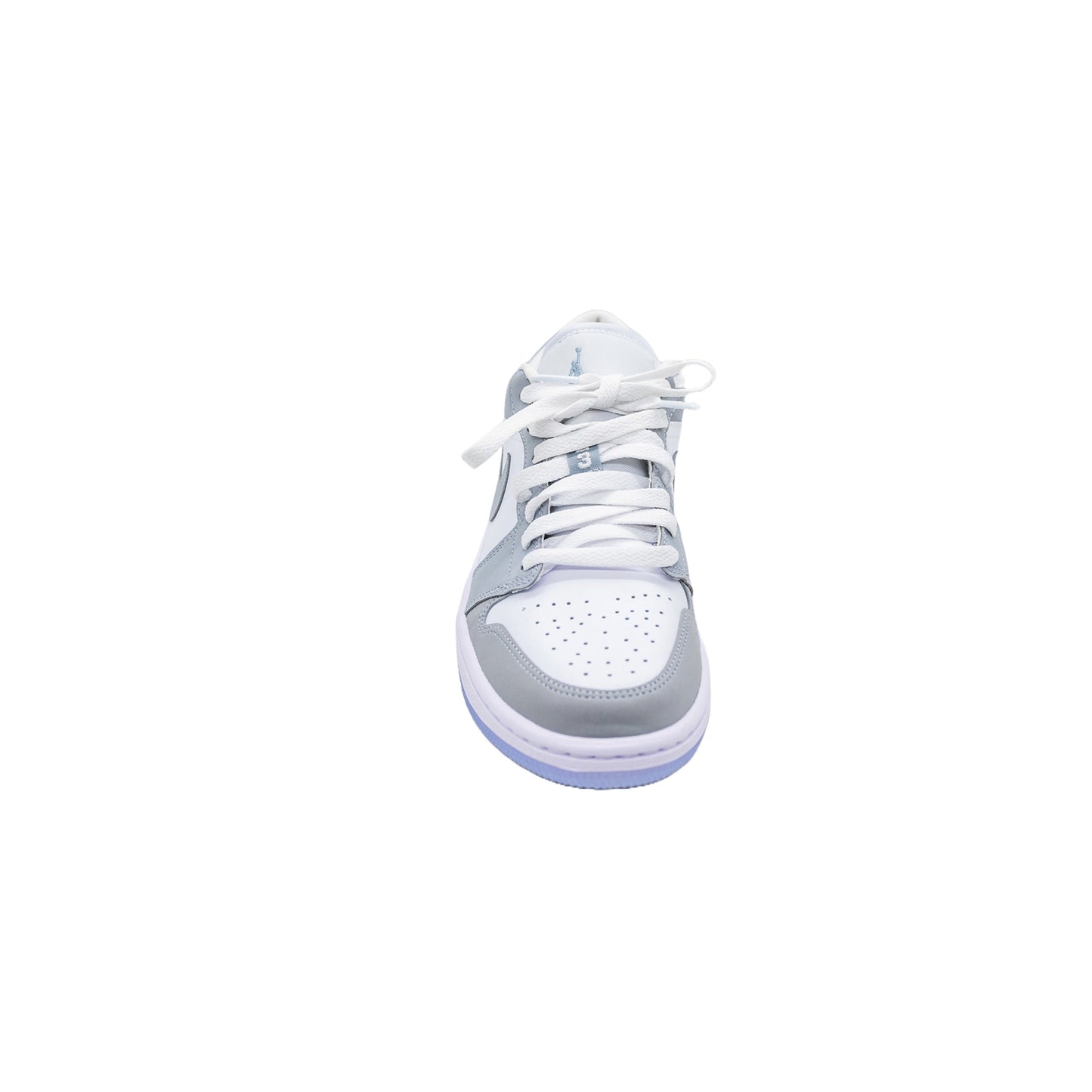 Women's Air Jordan 1 Low, White Wolf Grey