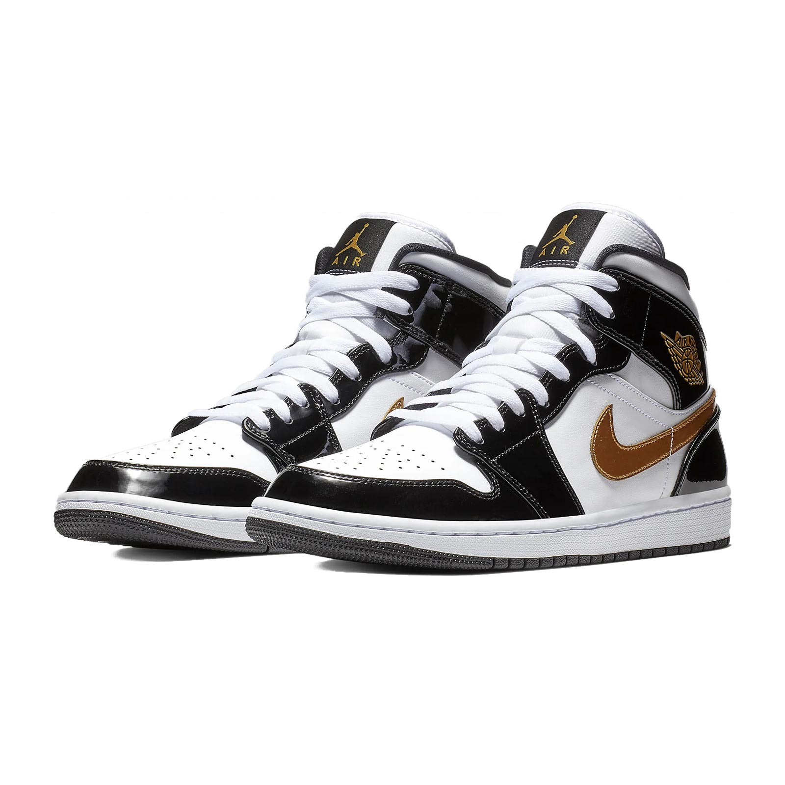 Jordan mid black gold online