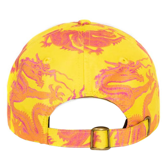 X Stranger Things Upside Down Strapback Hat 24k Cap Yellow hover image