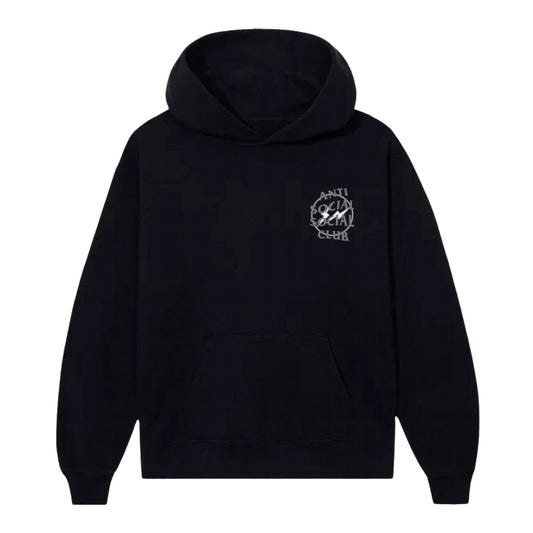 Anti Social Social Club X Fragment Design Half Tone Logo Hoodie Mens Style : Assc-fdhtlh hover image