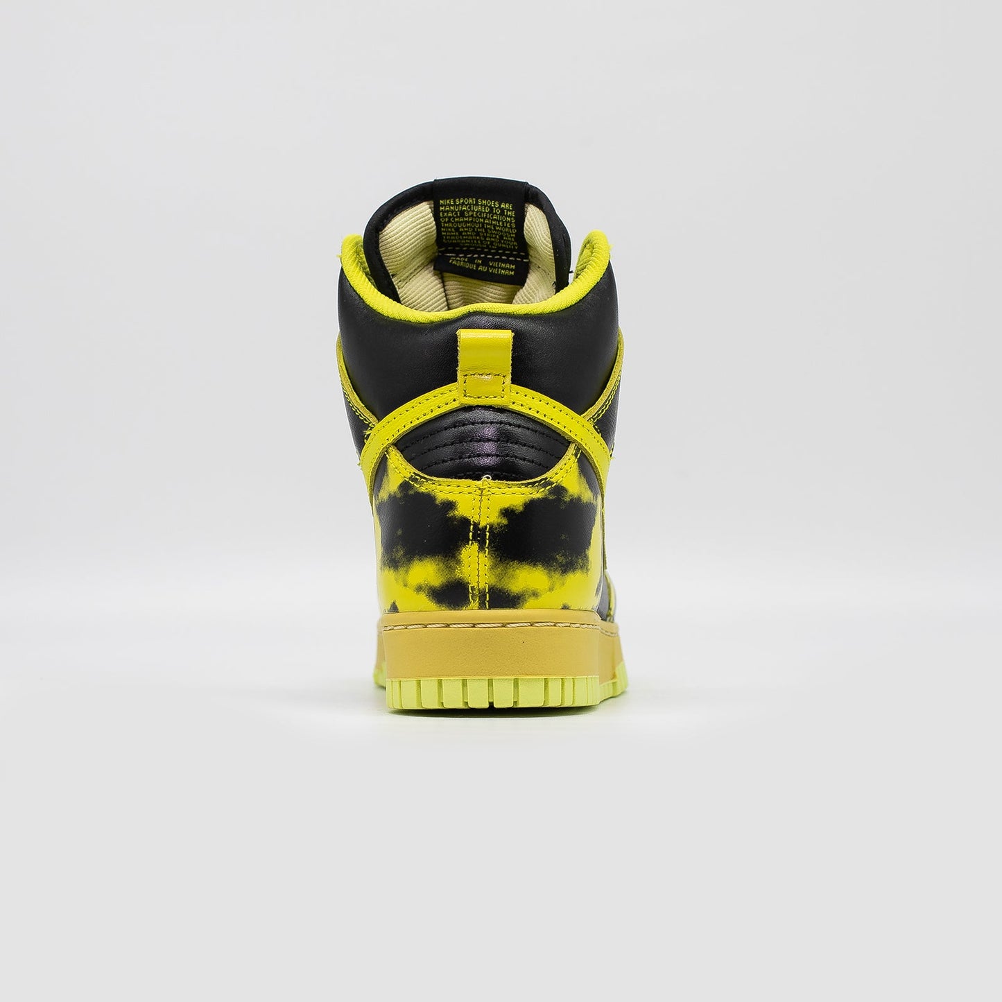 Nike Dunk High, 1985 Yellow Acid Wash