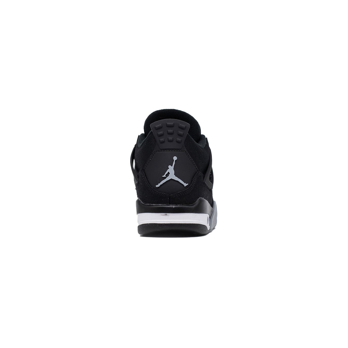 Air Jordan 4 (GS), Black Canvas