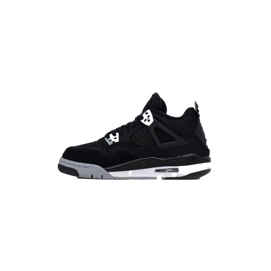 Air Jordan 4 (GS), Black Canvas hover image