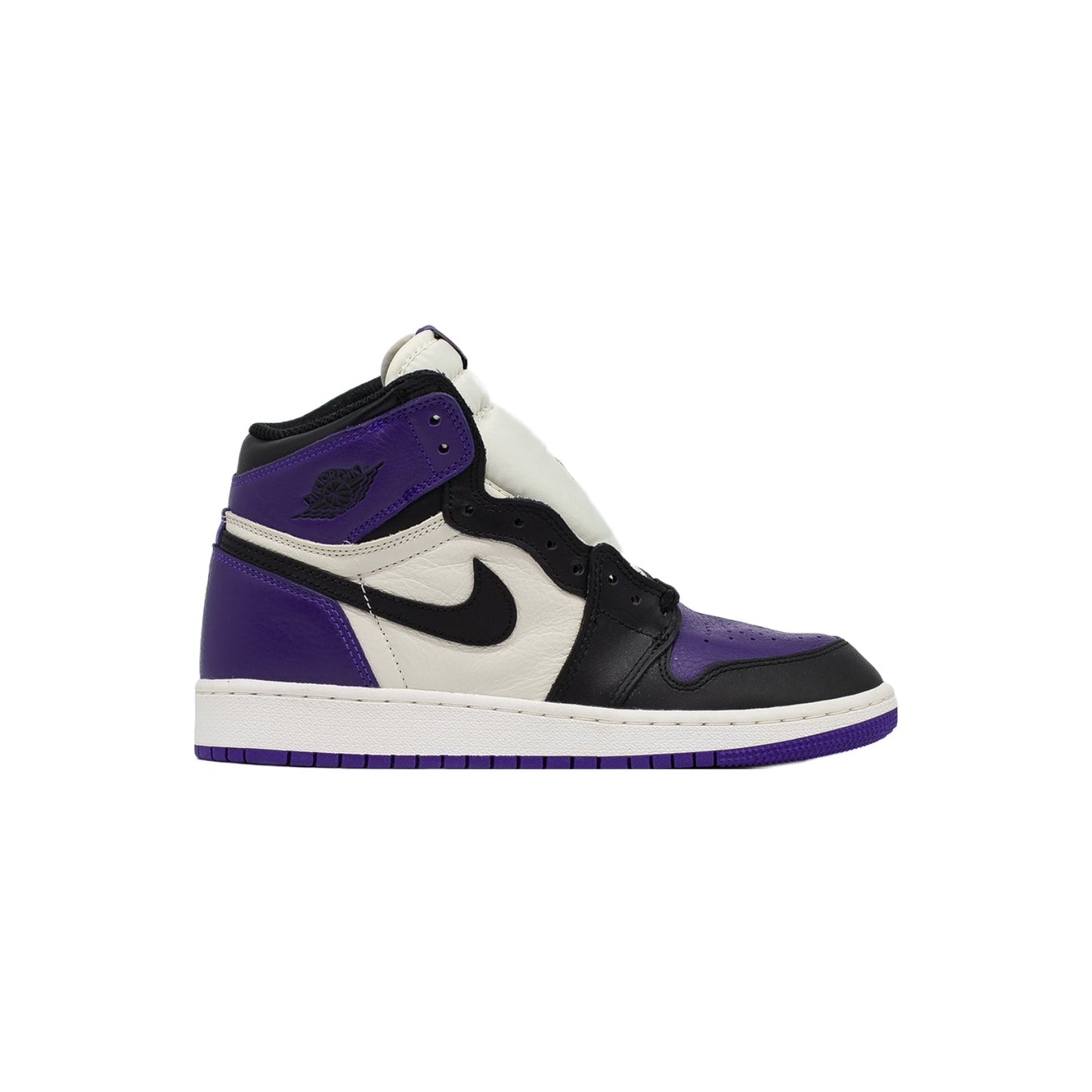 Air Nike ajko 1 air jordan storm blue black white sneakers shoes do5047-401 mens 17 (GS), Court Purple