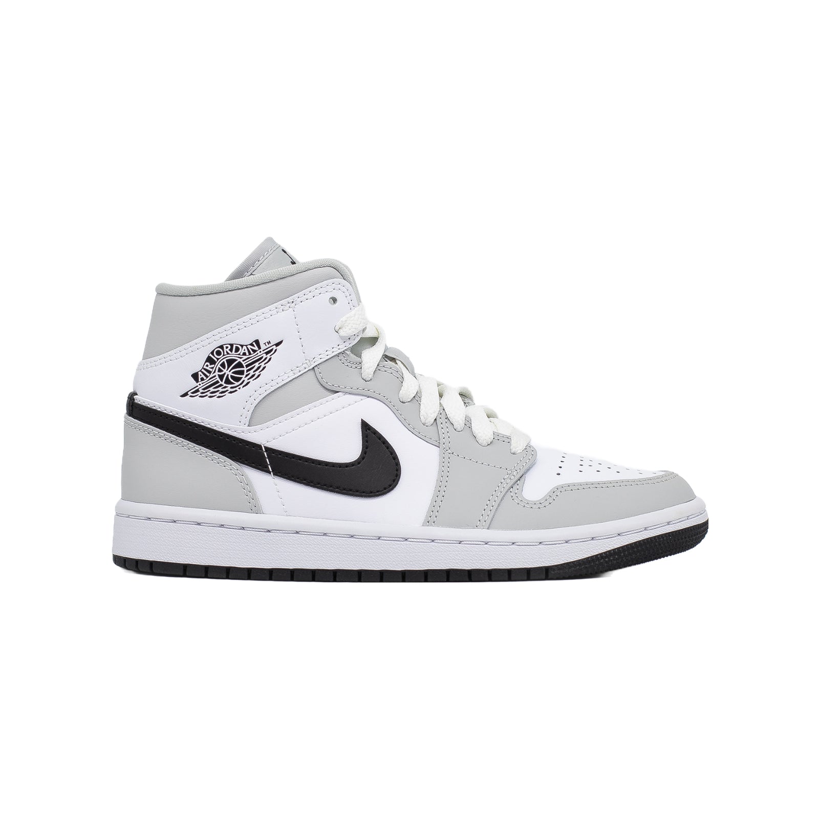 Women's Air Jordan 1 Mid, Grey Fog – Impossible Kicks