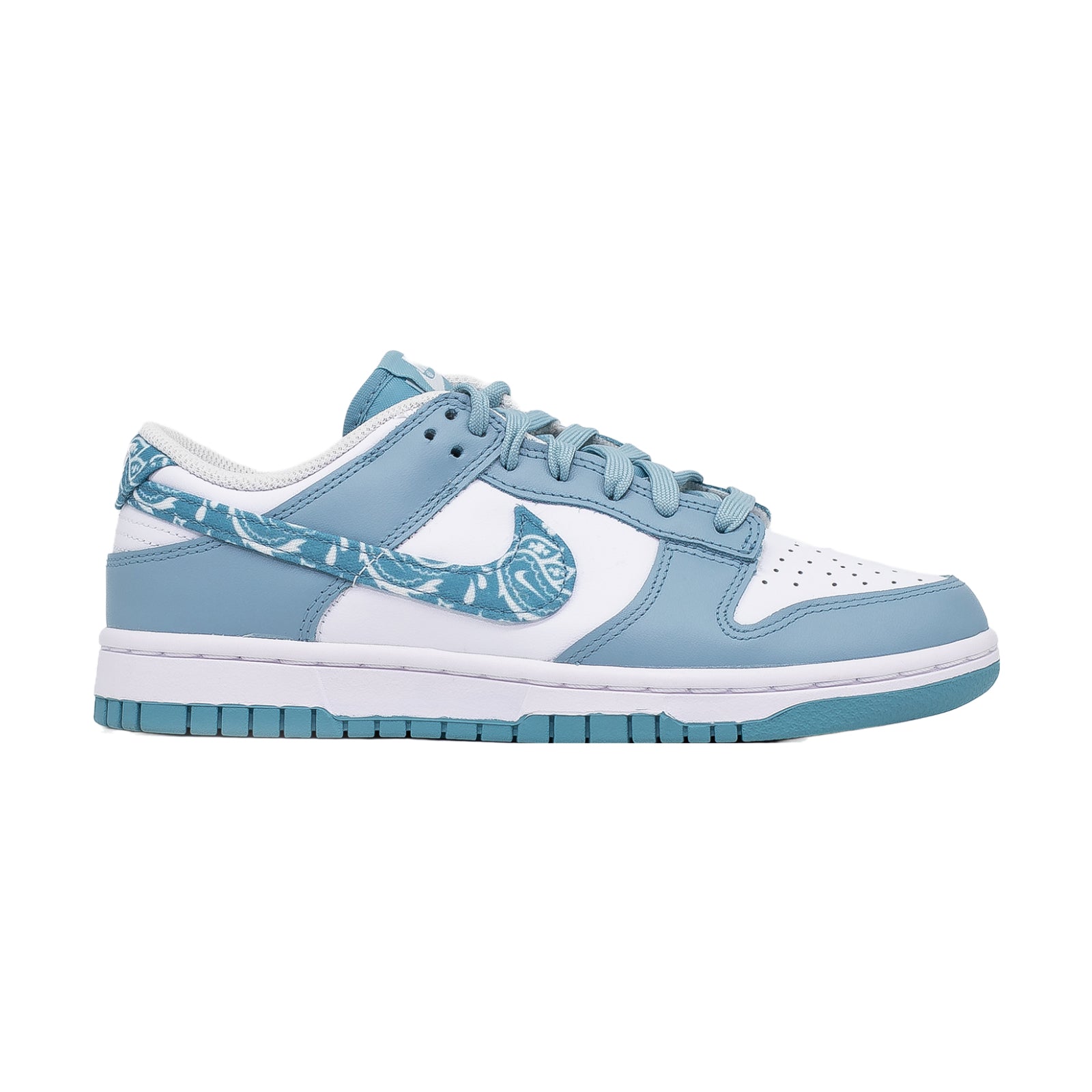 Women's Nike Dunk Low, Blue Paisley – Impossible Kicks