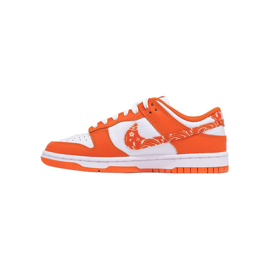 Women's Nike Dunk Low, Orange Paisley hover image