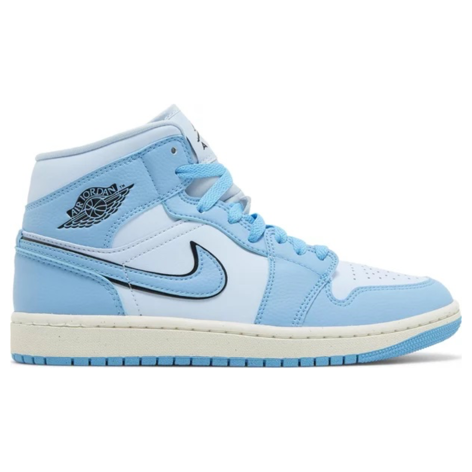 Women s Air Jordan 1 Mid Ice Blue Acm Sneakers Sale Online nike air jordan 1 mid purple aqua