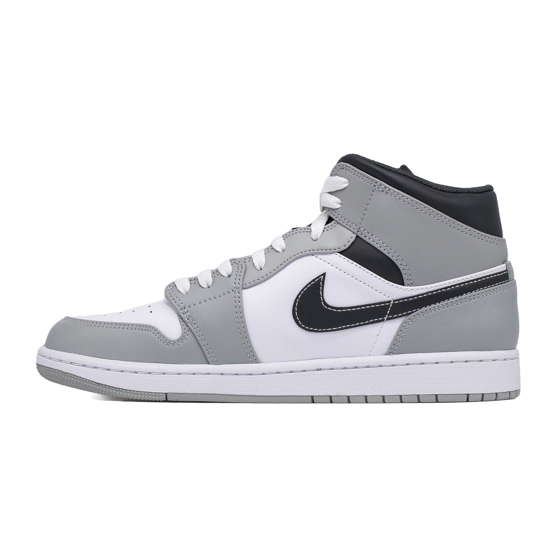 Air Jordan 1 Mid (PS), Light Smoke Grey