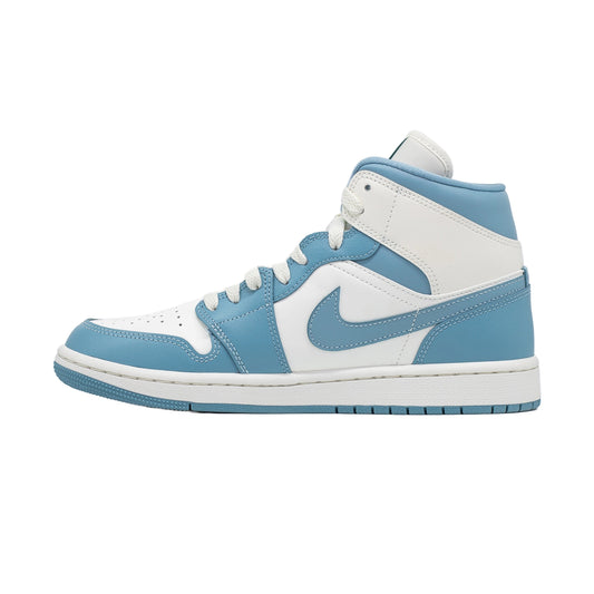 Women's Air Jordan 1 Mid, University Blue (2022) hover image