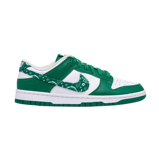 Women's Nike Dunk Low, Green Paisley