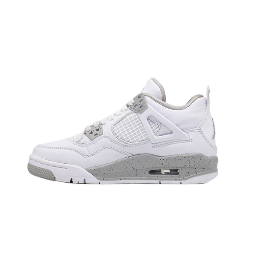 Air Jordan 4 (GS), White Oreo hover image