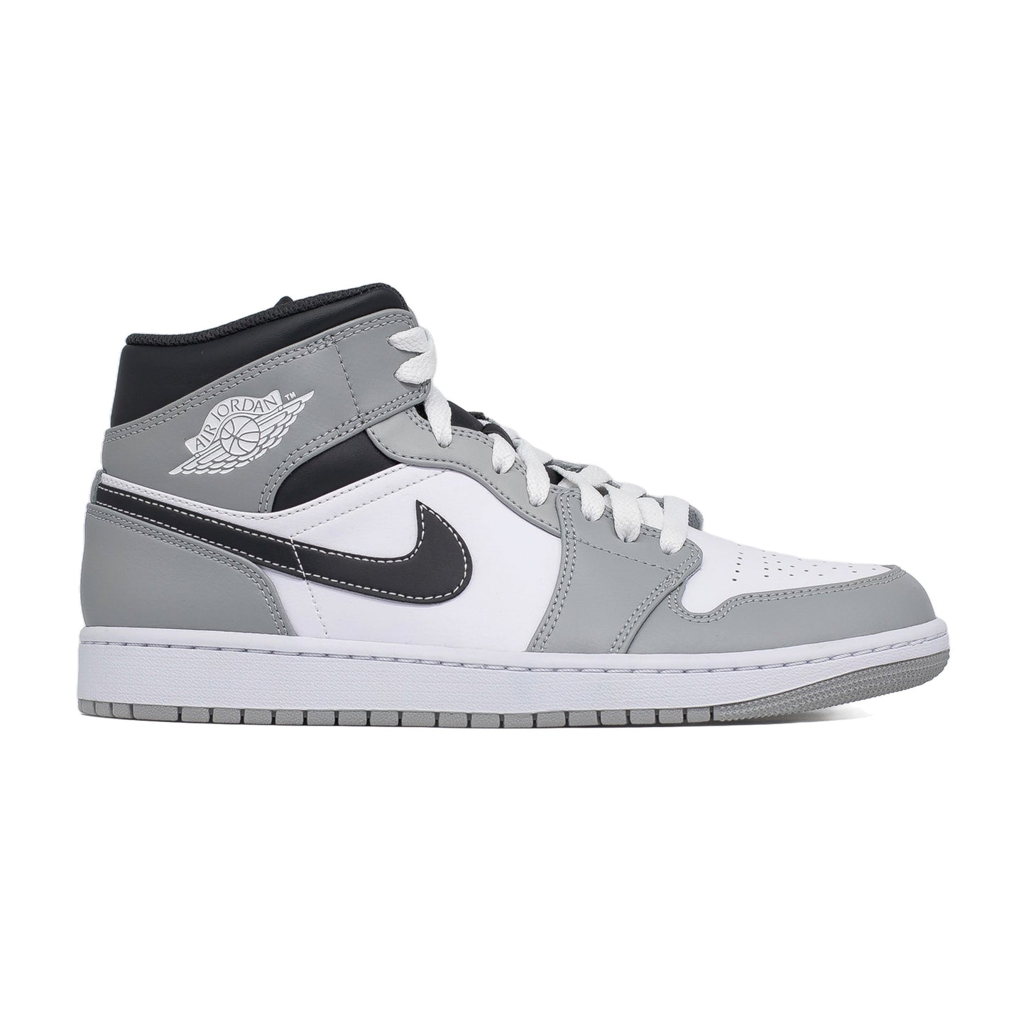 Air Jordan 1 Mid (PS), Light Smoke Grey