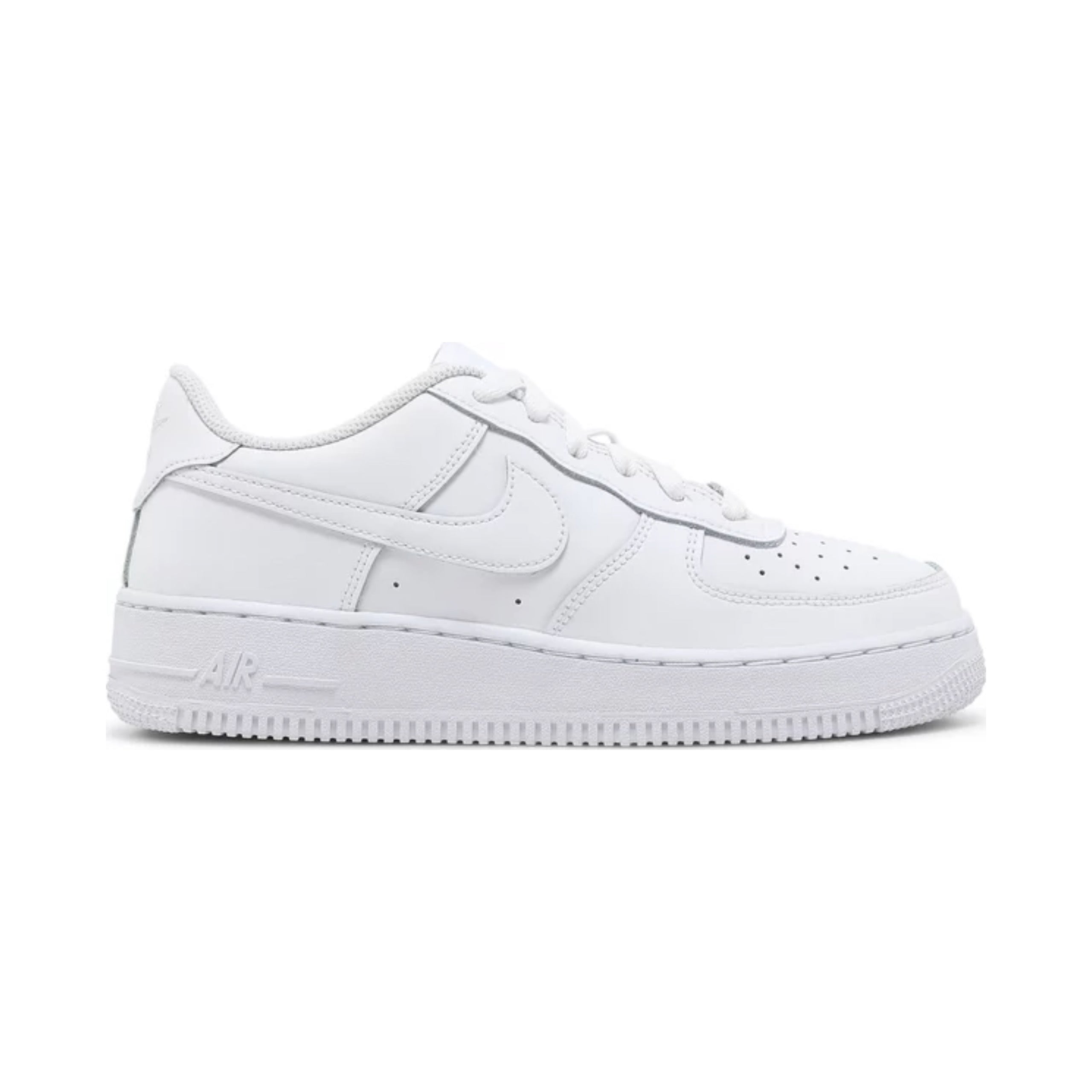 Nike Air Force Low (GS), LE Triple White – Impossible Kicks