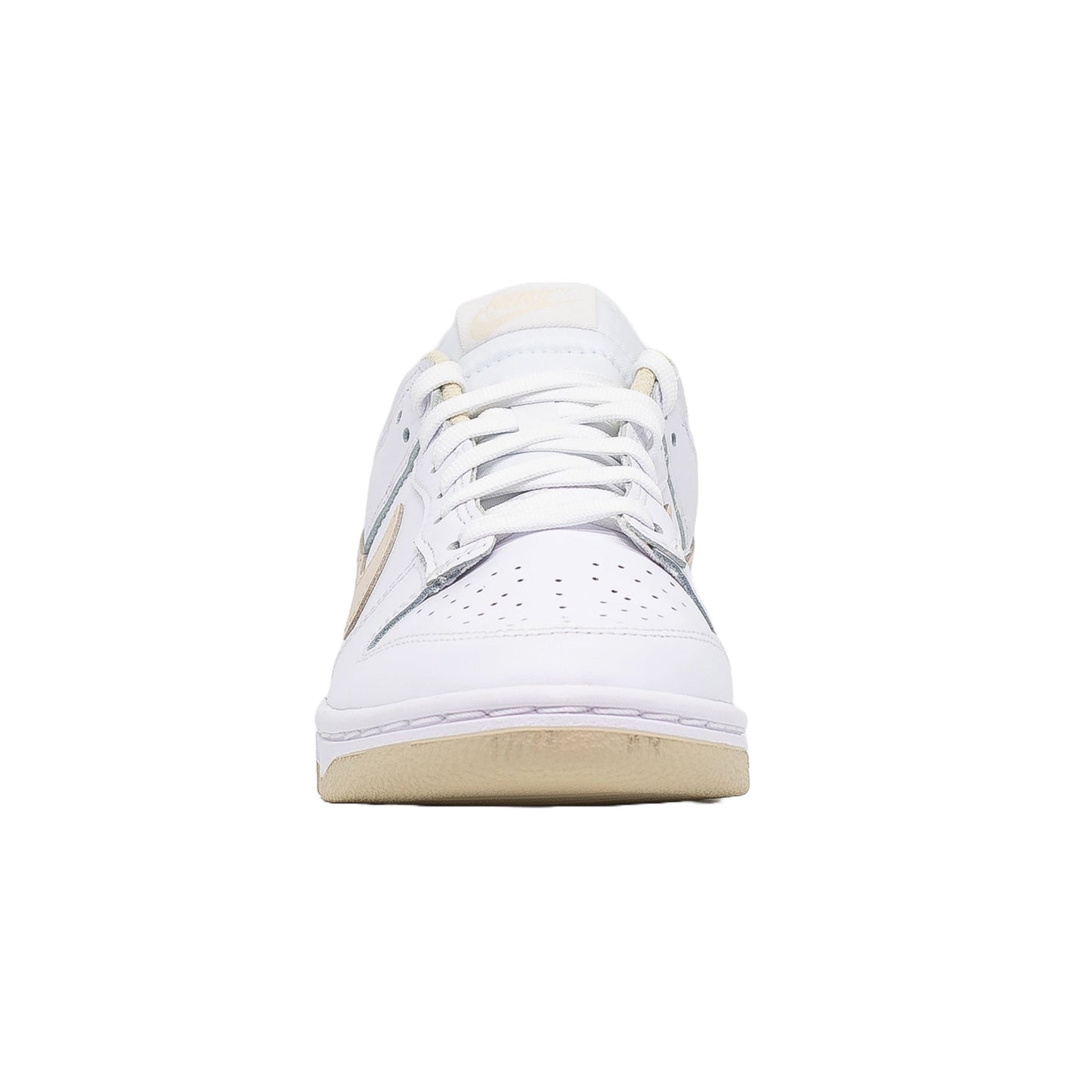 Women's Nike Dunk Low, White Pearl