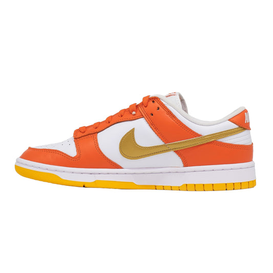 Women's Nike Dunk Low, Orange University Gold hover image