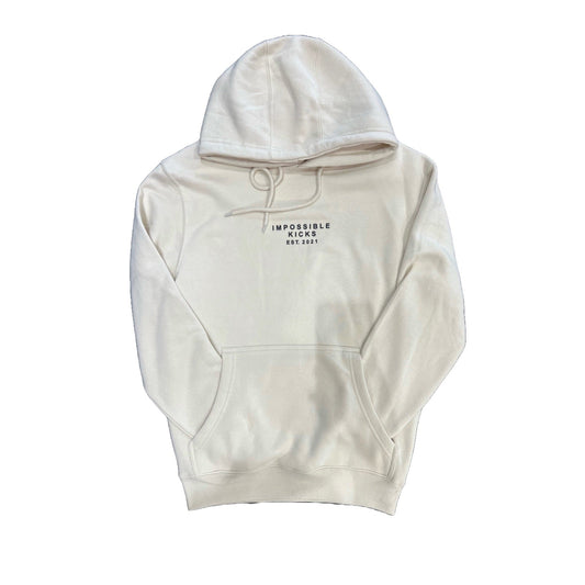 Impossible Kicks Embossed HD Hoodies, Sandshell